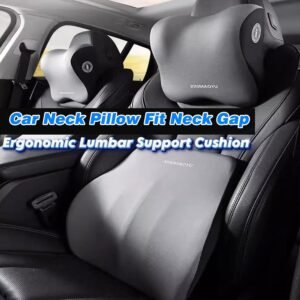 Car Pillow Cushion Car Lumbar Support Driver Seat Backrest