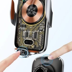 15W Wireless Automatic Opening And Closing Charging Car Holder